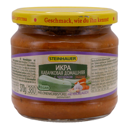 Groentepuree Steinhauer | Meloenpompoenpuree | Met knoflook | 370g
