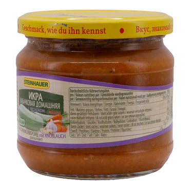 Groentepuree Steinhauer | Meloenpompoenpuree | Met knoflook | 370g