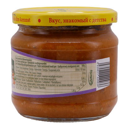 Groentepuree Steinhauer | Meloenpompoenpuree | Met knoflook | 370g