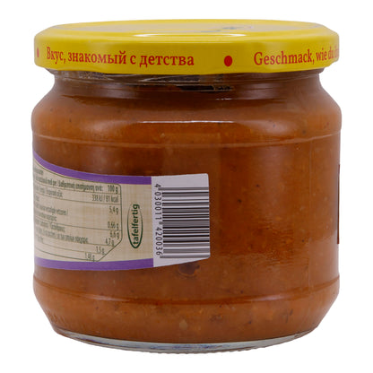 Groentepuree Steinhauer | Meloenpompoenpuree | Met knoflook | 370g