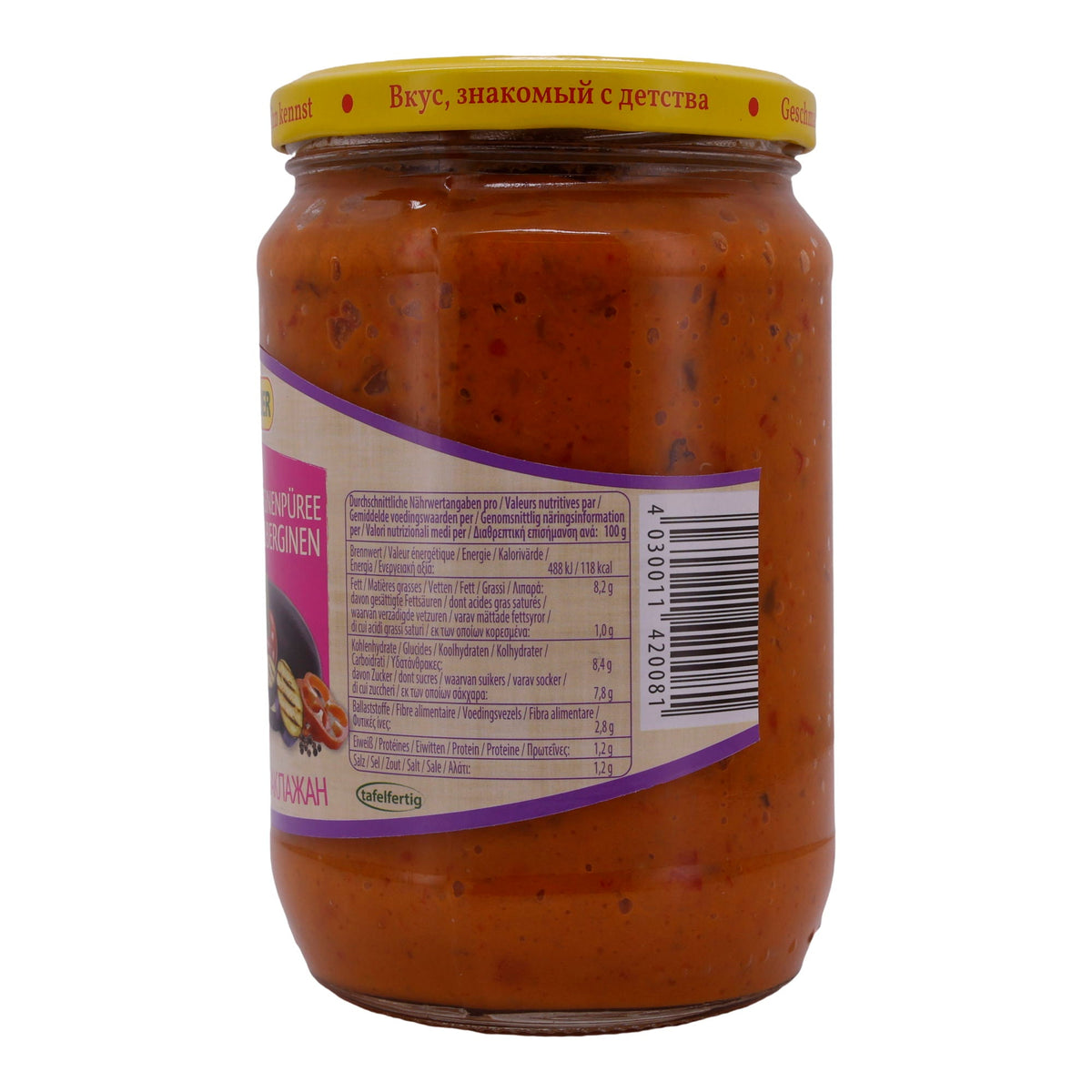 Auberginenpüree Steinhauer | Bulgarisch | Aus gegrillten Auberginen | 680g - Taste Your World