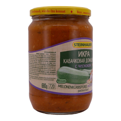 Groentepuree Steinhauer | Meloenpompoenpuree | Met knoflook | 680 g