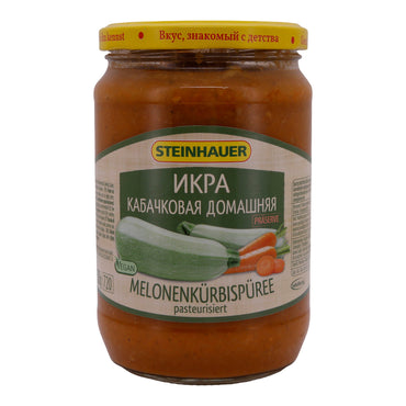Melonenkürbispüree Steinhauer | Pasteurisiert | Hausgemacht Spezialität | 680 g STEINHAUER
