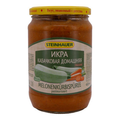 Melonpompoenpuree Steinhauer | Gepasteuriseerd | Huisgemaakte specialiteit | 680 g