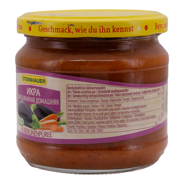 Auberginepuree Steinhauer | Vegan | Huisgemaakt | 370 g Glas