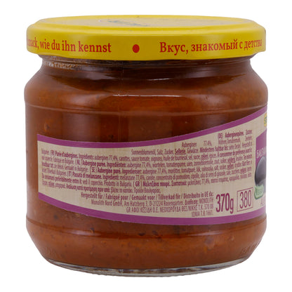 Auberginepuree Steinhauer | Vegan | Huisgemaakt | 370 g Glas
