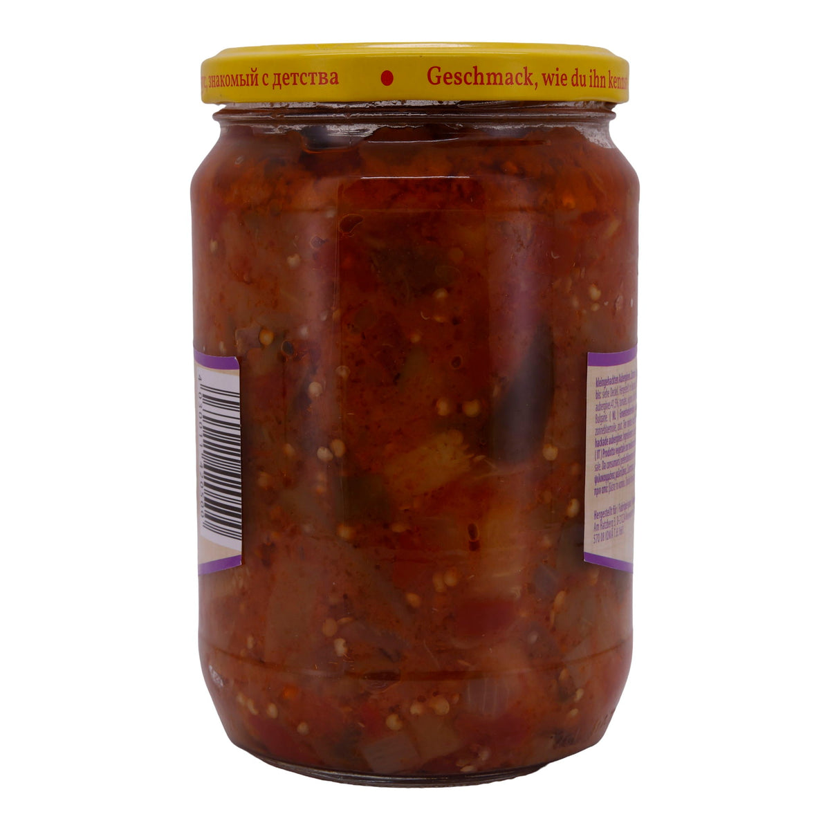 Gemüsezubereitung Steinhauer | Mit Auberginen | Vegan & vielseitig | 650 g