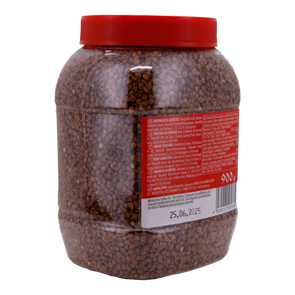 Buchweizen Belozerkowskaja | Geröstet | Hochwertige Qualität aus der Ukraine | 900 g
