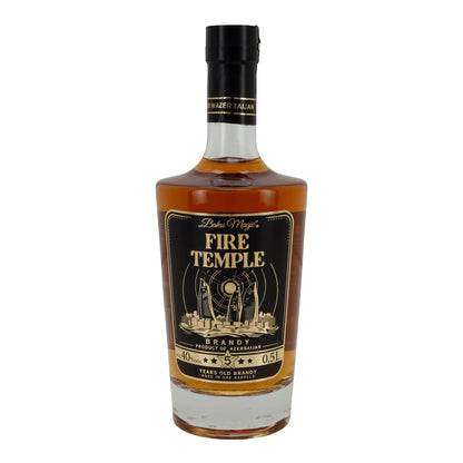 VSOP Brandy aus Aserbaidschan Baku Magic Fire Temple | Alkohol | 1 l Flasche
