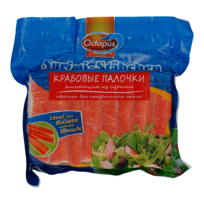 Surimi-Stäbchen Octopus | Surimi | Krabbenfleisch-Imitation, Salate & Snacks | 250 g