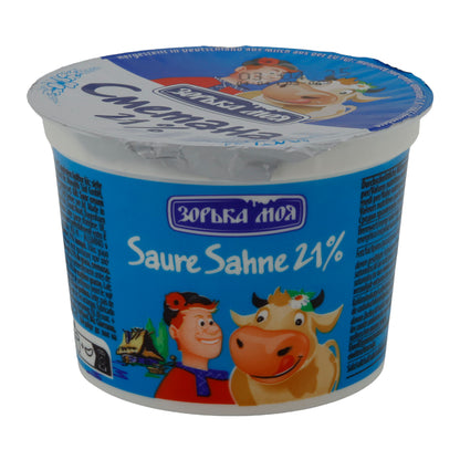 Panna acida | Panna acida | 21% grassi, cremosa e versatile | Vasetto da 250 g