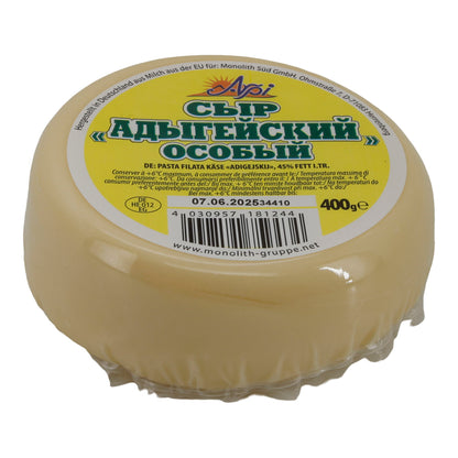 Alpi Adyghe Cheese – 400 g – Traditional pasta filata cheese for versatile enjoyment