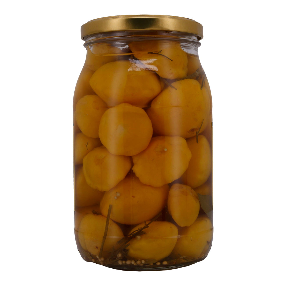 Kürbisse Zakuska | Patissonen Zolotije | Eingelegt | 860g