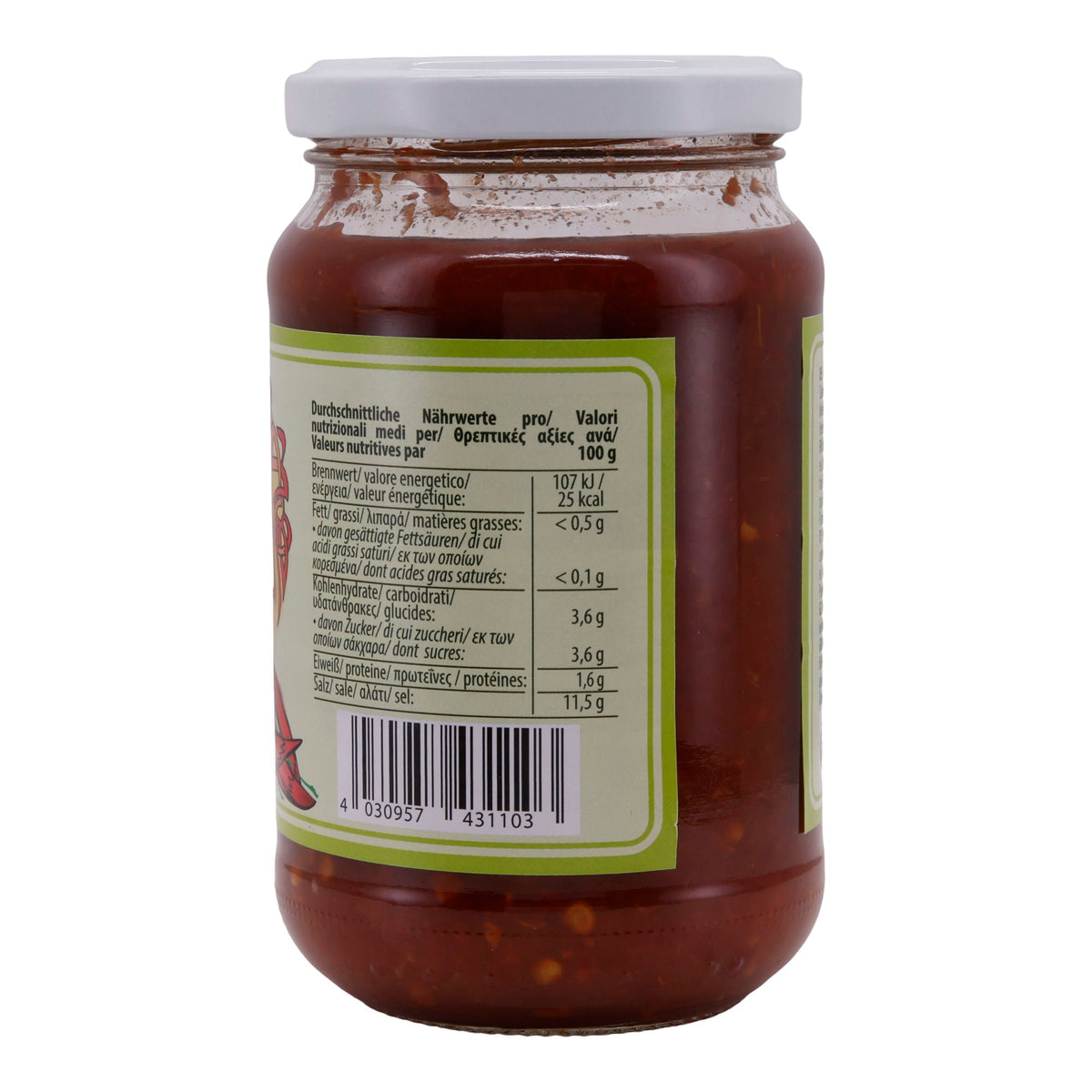 Paprikapaste Zakuska | Adjika | Pikant, im Glas | 360 g MONOLITH