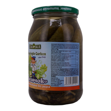Gurken Kazaczok | Cetrioli Małosolne | Delicati, non fermentati, dalla Polonia | 850 g