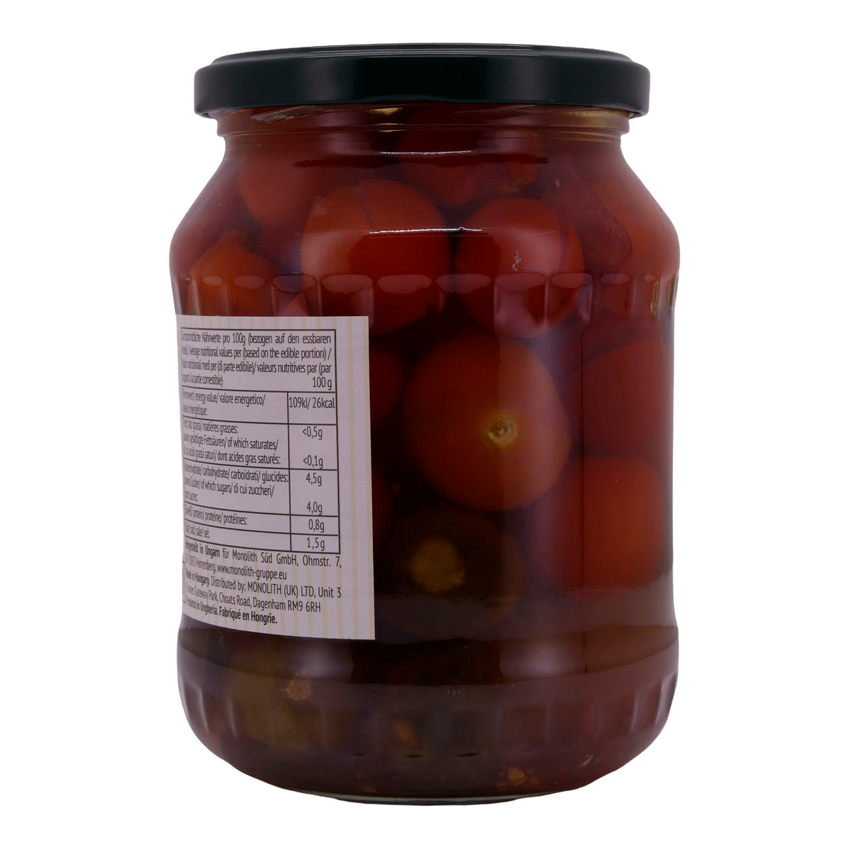 Eingelegtes Gemüse Zakuska | Tomaten & Gurken | Würzig, Cherry-Tomaten & Gurken | 680 g