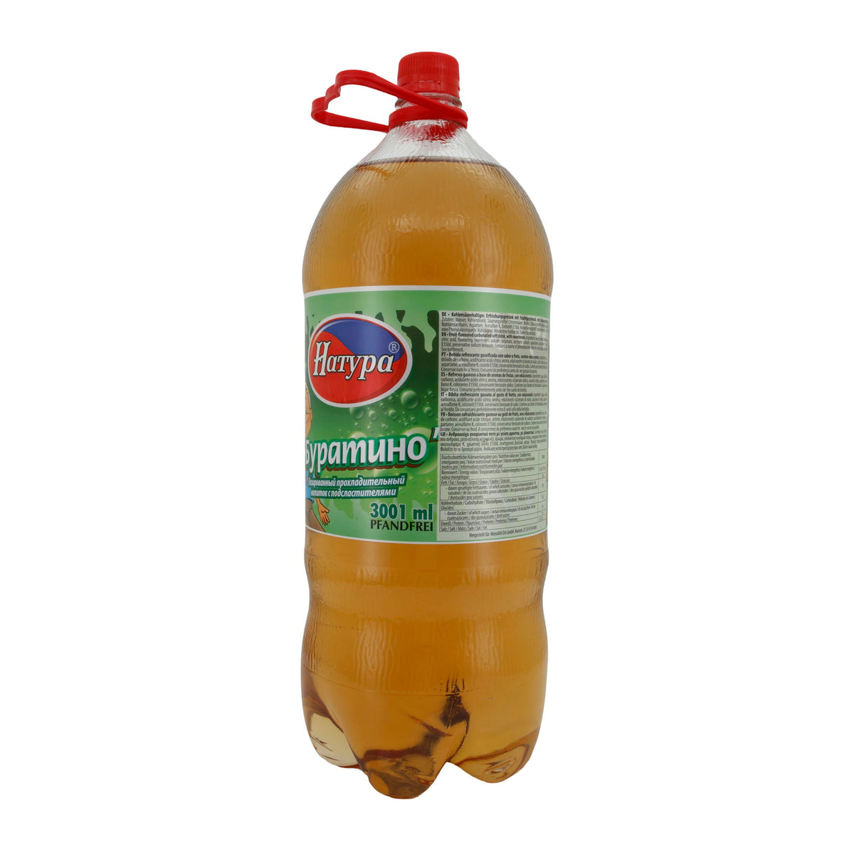 Erfrischungsgetränk Buratino | Getränk | Kohlensäurehaltig mit Süßungsmitteln | 3L