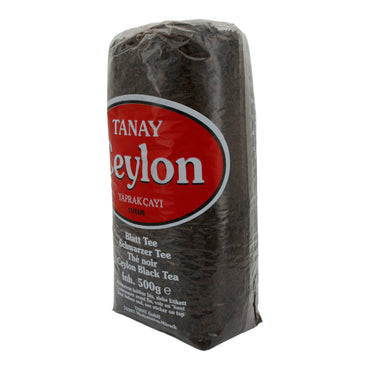 Bladthee Tanay | Ceylon Bladthee | Aromatisch, zwarte thee uit Sri Lanka | 500 g