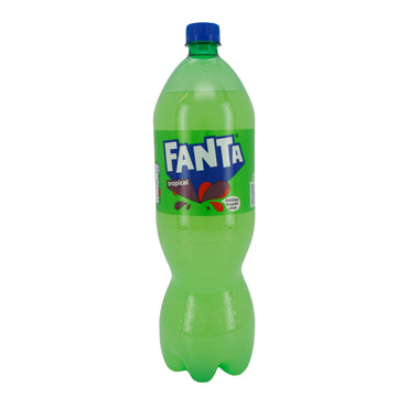 Erfrischungsgetränk Fanta | Tropical | mit Tropenfruchtgeschmack | 1,5 l PET-Flasche FANTA