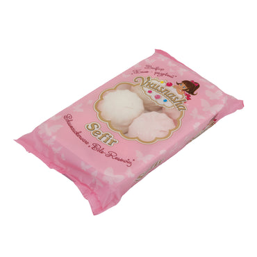 Schaumzuckerware Vkusnasha | Sefir | Bianco-rosa, dolce delizia | 350 g