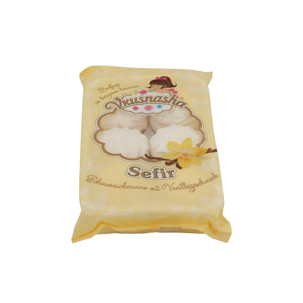 Schaumküsse Vkusnasha Sefir | Süßigkeit | Mit Vanille, Schaumzuckerware | 350g
