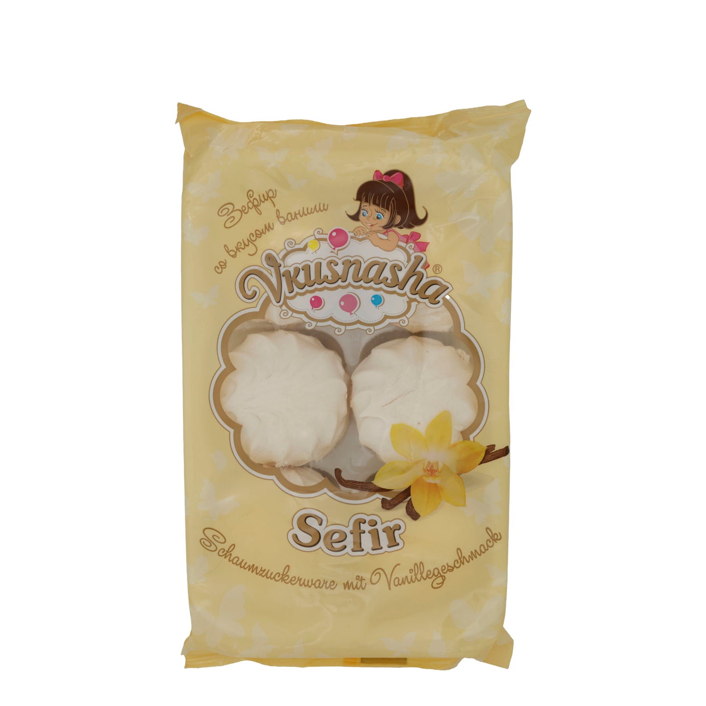 Schaumküsse Vkusnasha Sefir | Snoepgoed | Met vanille, schuimsnoep | 350g