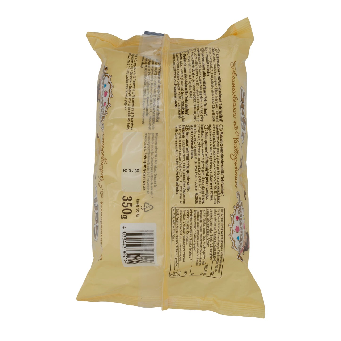 Schaumküsse Vkusnasha Sefir | Snoepgoed | Met vanille, schuimsnoep | 350g