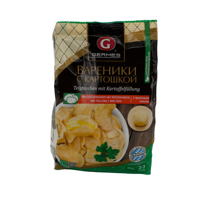 Teigtaschen Germes | Wareniki mit Quarkfüllung | Süß, vegetarisch, tiefgefroren | 450 g