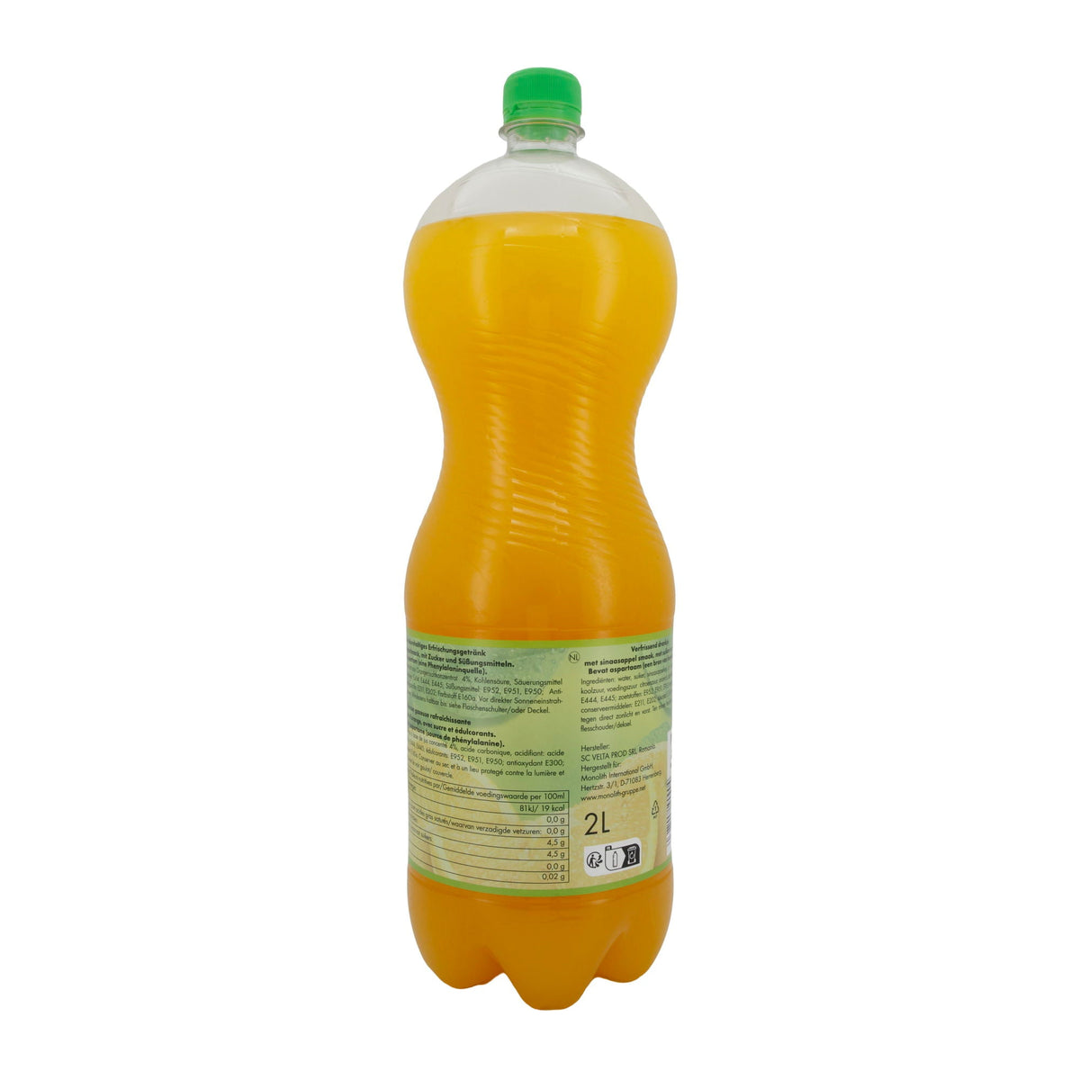 Erfrischungsgetränk Frutti Fresh | Getränk | Mit Orangengeschmack, kohlensäurehaltig | 2 L FRUTTI FRESH