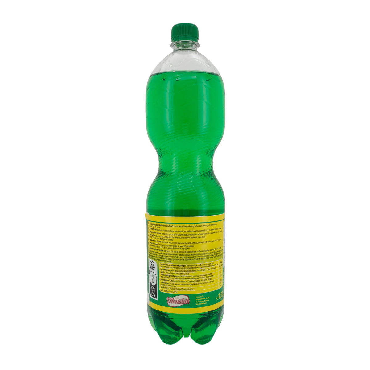 Limonade Tarchun | Waldmeister Limonade | Kohlensäurehaltig, erfrischend | 1,5 L MONOLITH