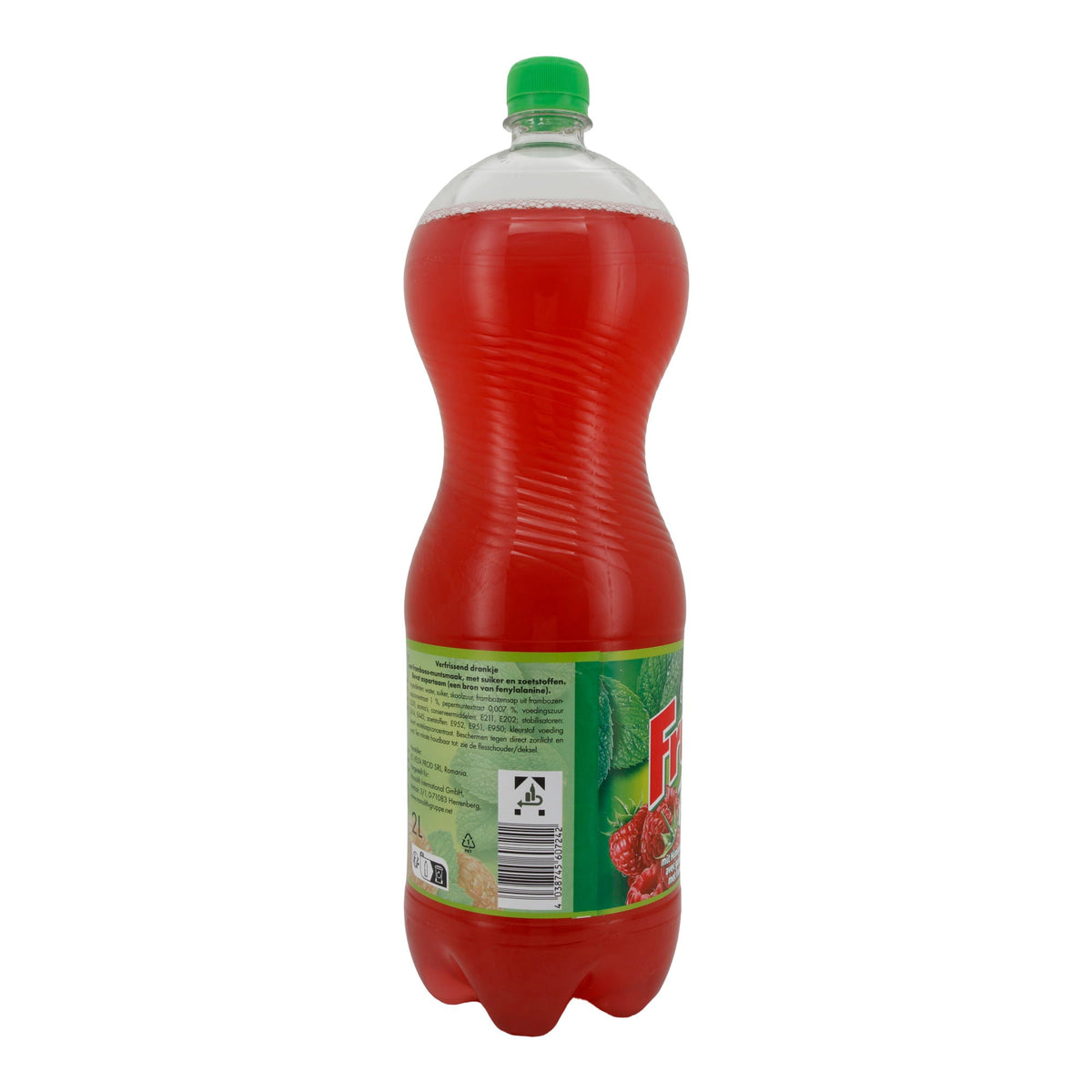 Erfrischungsgetränk Frutti Fresh | Getränk | Himbeer-Minz-Geschmack, kohlensäurehaltig | 2L FRUTTI FRESH