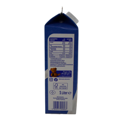 Lait frais Bärenmarke 3,8 % de matière grasse | Plaisir riche et crémeux | 1 l