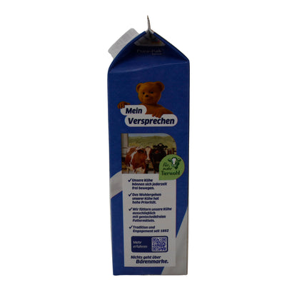 Lait frais Bärenmarke 3,8 % de matière grasse | Plaisir riche et crémeux | 1 l