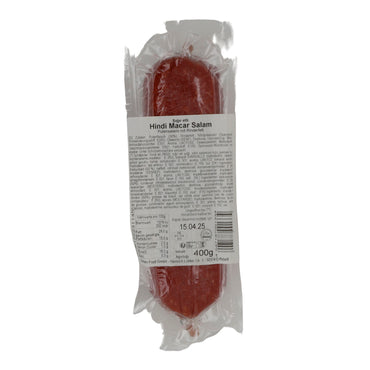 Salami Selam | Hindi Macar Salam | Halal, bœuf & dinde, épicé | 400 g