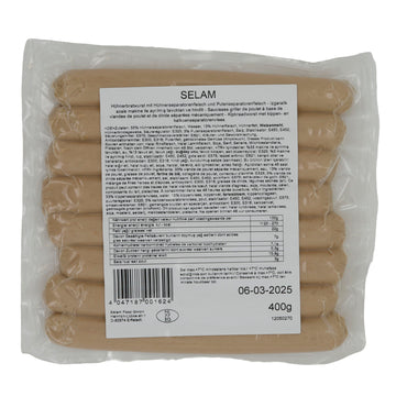 Grillwürstchen Selam | Izgaralık Sosis | Halal, Hähnchen & Pute | 400 g