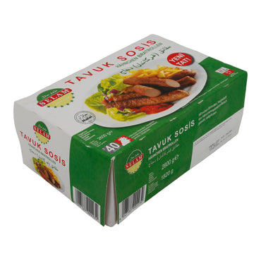 Bratwurst Selam | Tavuk Sosis | Halal, Hähnchen Bratrollen, tiefgefroren | 2600g