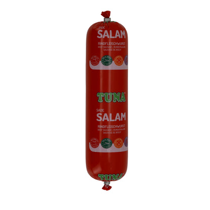 Salami Thon | Sade Salam Saucisse de bœuf | Certifié Halal, savoureux | 400 g