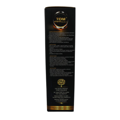 Naturkohle Tom Coco Gold | 216 Würfel – Premium Kokoskohle für Shisha & Grill