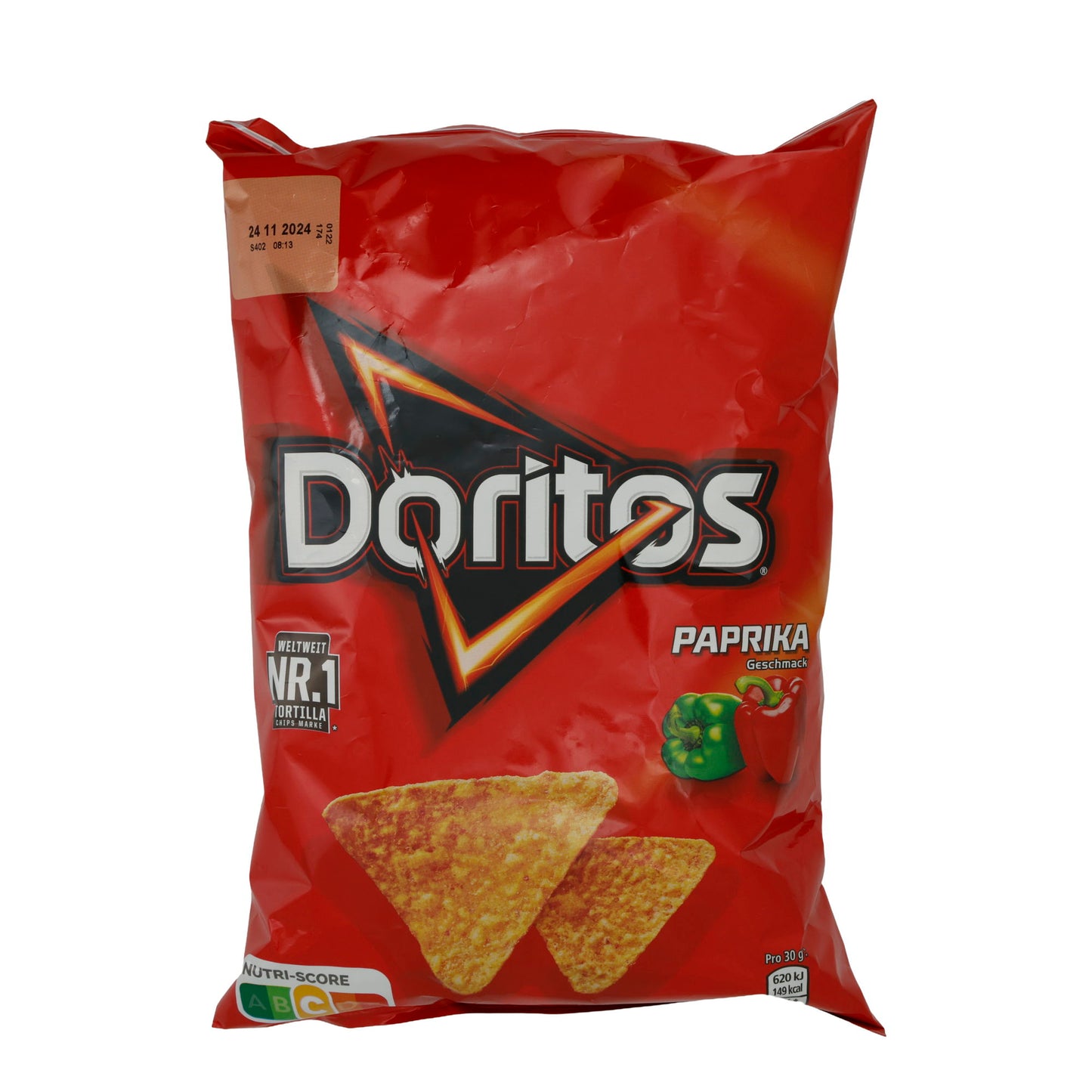 Tortilla Chips Doritos | Paprika | Knusprig, Paprikageschmack | 150g