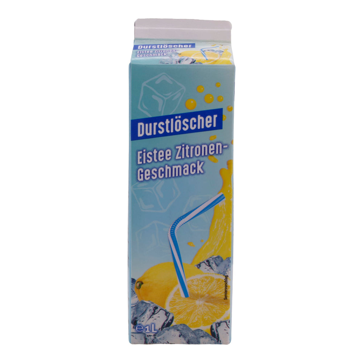 Eistee Zitronen-Geschmack Durstlöscher | Erfrischender Genuss | Mit fruchtiger Zitronennote | 1 L DURSTLÖSCHER