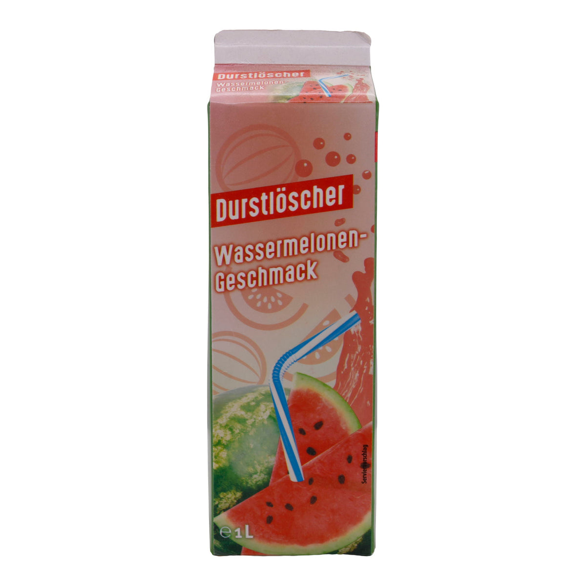 Wassermelonen-Geschmack Durstlöscher | Vegan | Erfrischungsgetränk mit natürlichem Aroma | 1 Liter DURSTLÖSCHER