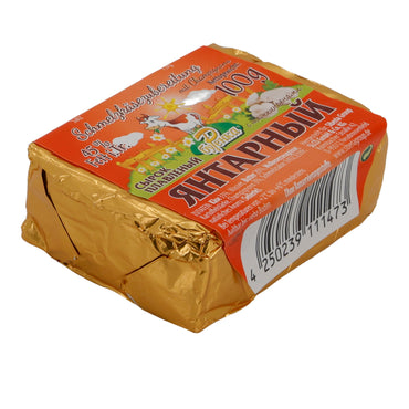 Formaggio fuso Burenka Jantarny Formaggio fuso | Formaggio fuso | Con funghi | 100 g