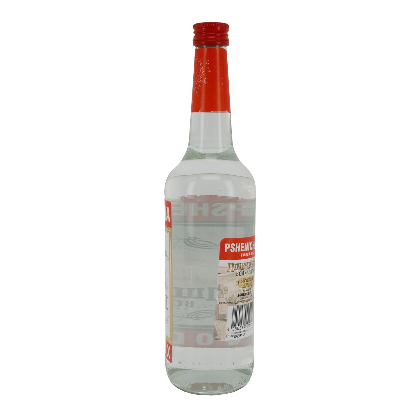 Pshenichnaya | Vodka Lux | Weizenvodka aus Russland | 40 % vol | 0,7 l