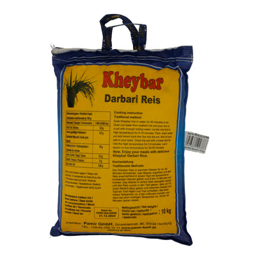 Extra Langkorn Reis Kheybar Darbari | Reis | 10 kg