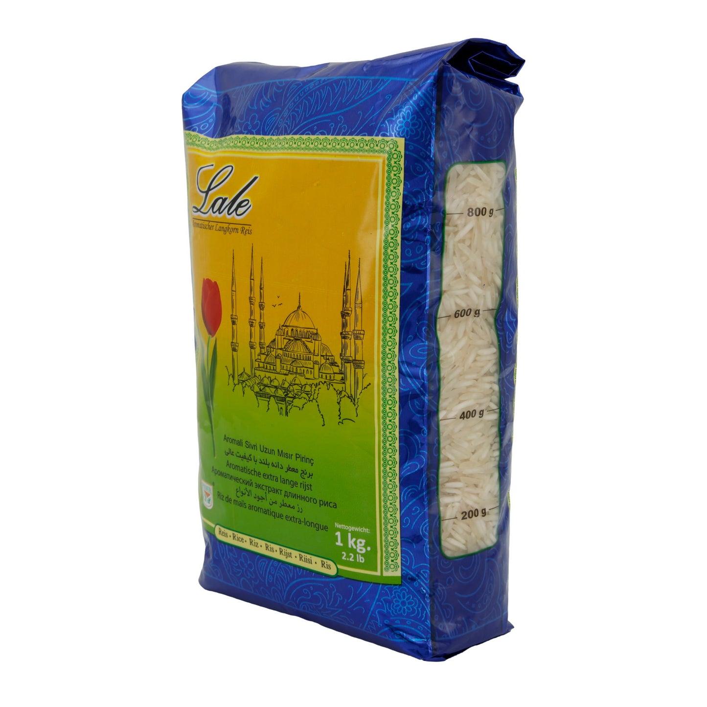 Riso a chicco lungo Lale | Aromatico | Chicchi extra lunghi | 1 kg