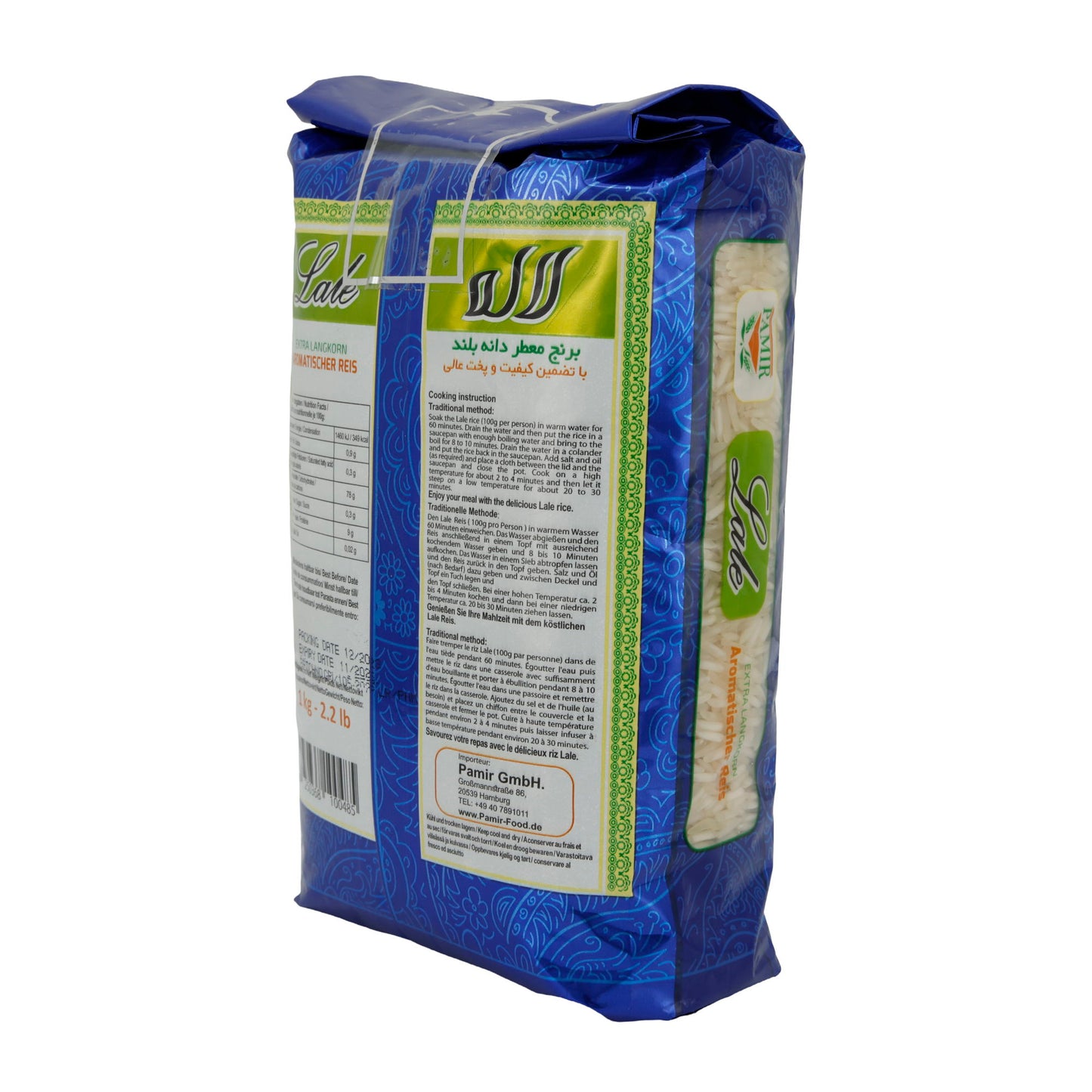 Riso a chicco lungo Lale | Aromatico | Chicchi extra lunghi | 1 kg