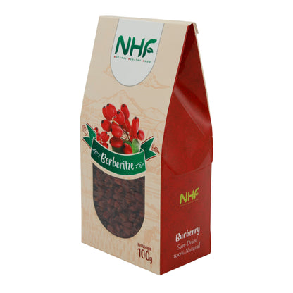 Trockenfrüchte NHF | Berberitze | 100 % natürliche sonnengetrocknete Früchte | 100 g