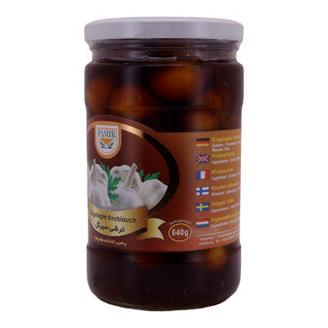 Ail mariné Pamir | Pour les amateurs d'ail | Plats polyvalents | 640 g