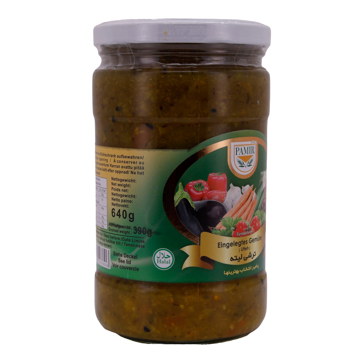 Eingelegtes Gemüse Pamir | Gemüse | Litteh | 640 g PAMIR