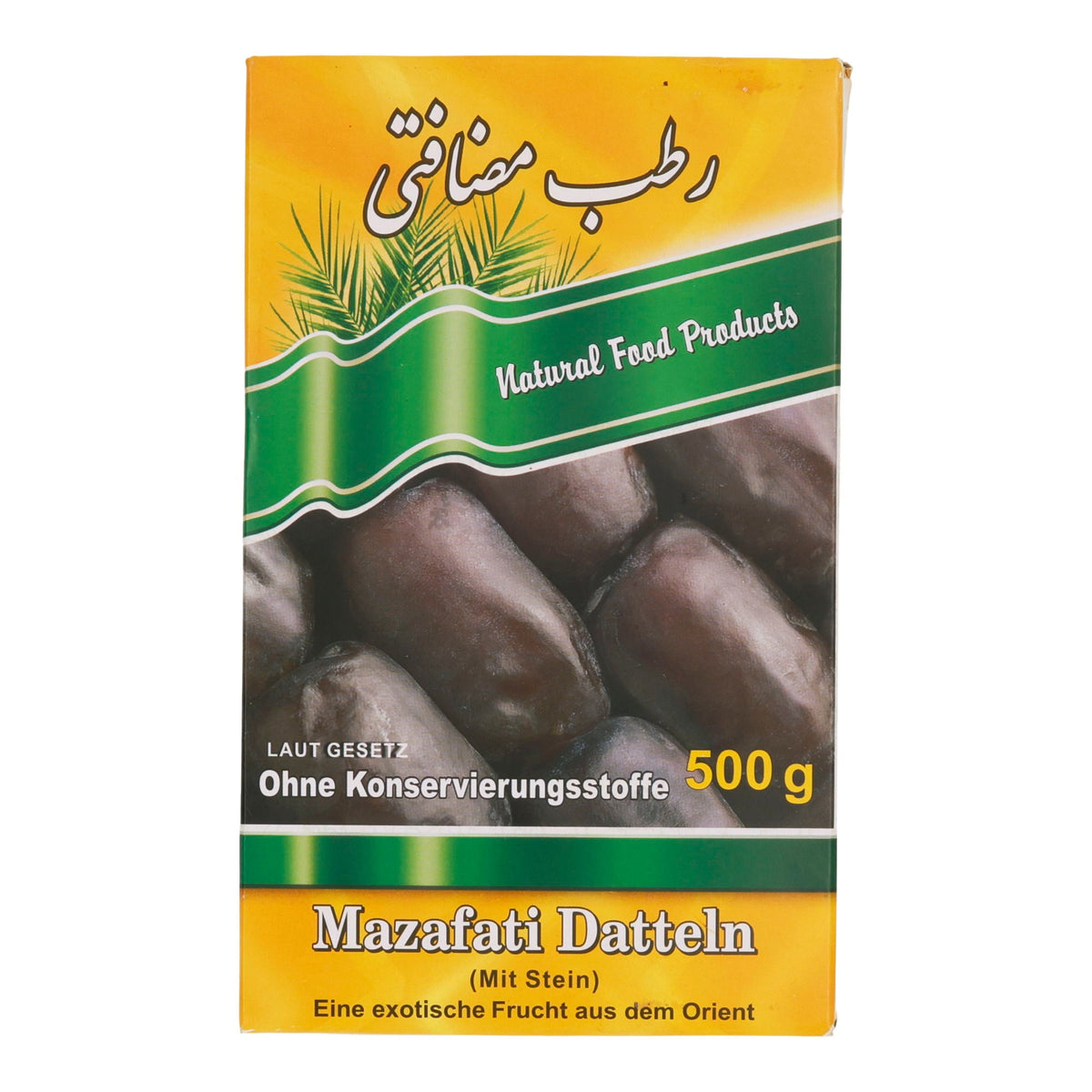 Datteln Pamir | Mazafati | Frisch (mit Stein) | 500g
